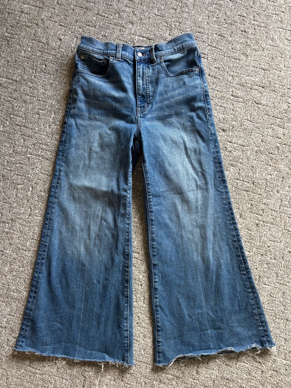Madewell High-Rise Wide Leg Jeans - Picture 3 of 6